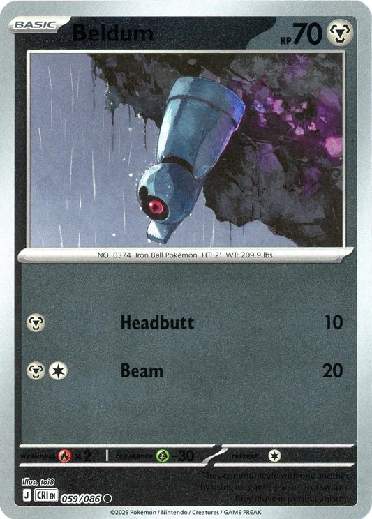 Beldum 59/86 Chaos Rising