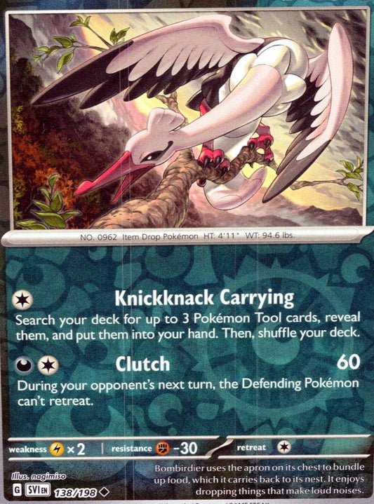 Bombirdier 138/198 Scarlet & Violet