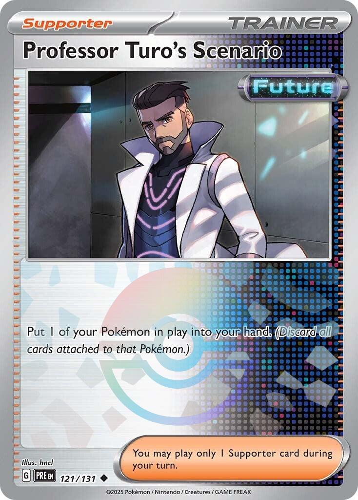 Professor Turo's Scenario 121/131 Prismatic Evolutions