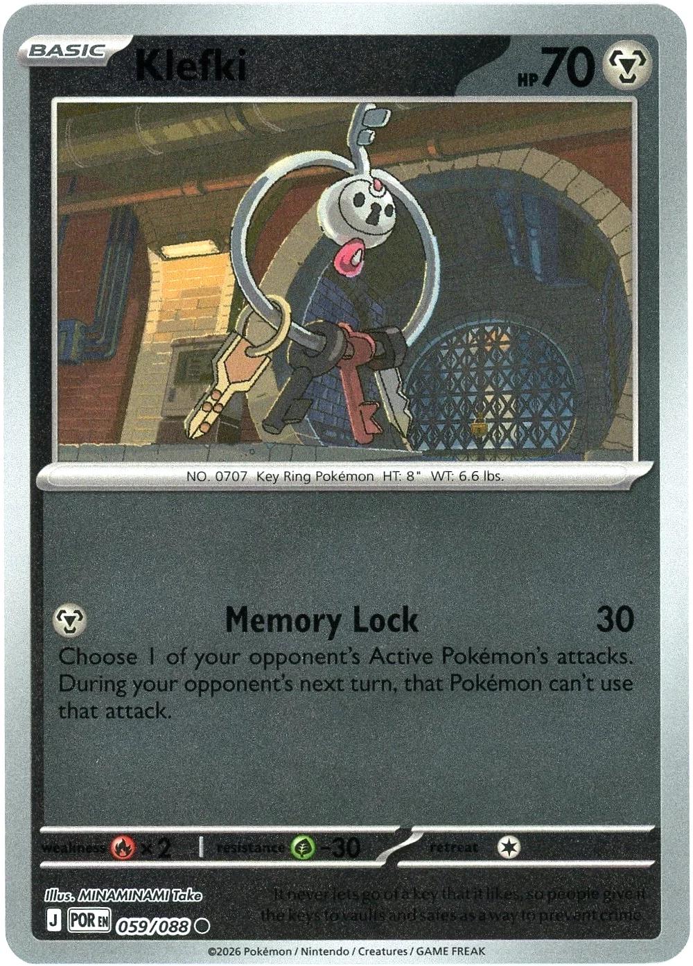 Klefki 59/88 Perfect Order