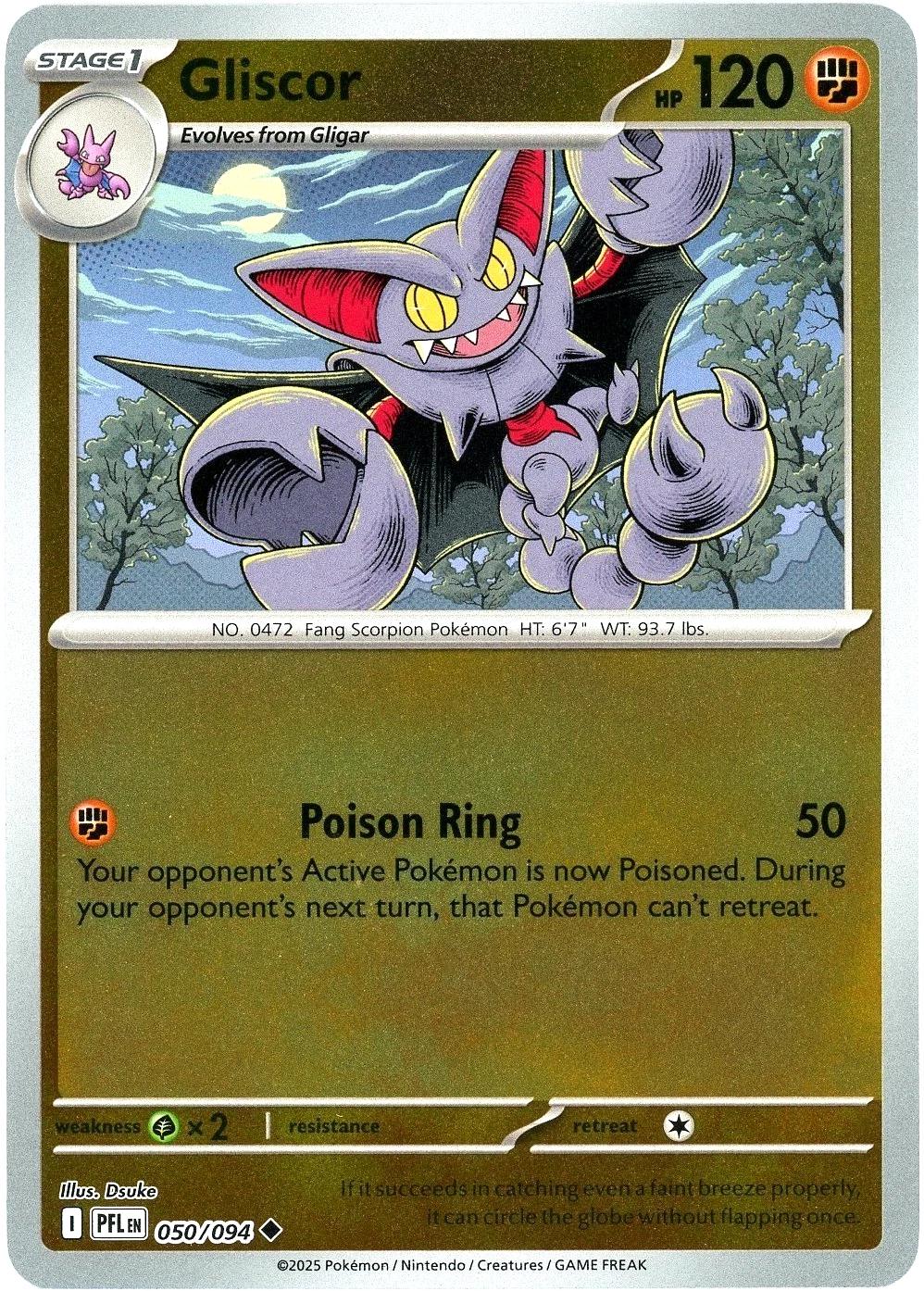 Gliscor 50/94 Phantasmal Flames