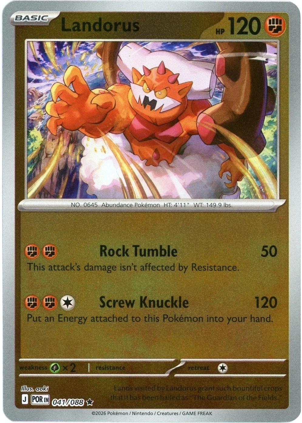 Landorus 41/88 Perfect Order