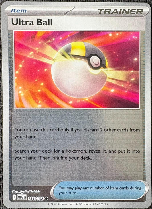 Ultra Ball 131/132 Mega Evolution