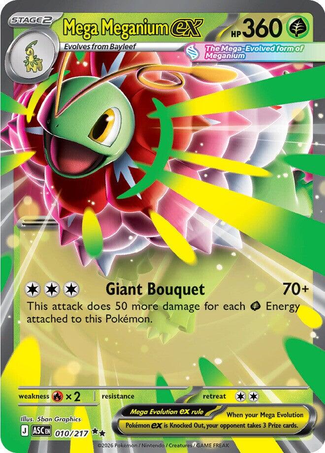 Mega Meganium ex 10/217 Ascended Heroes