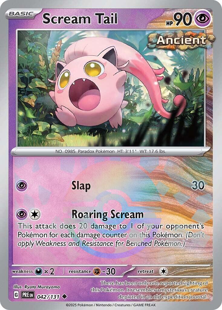 Scream Tail 42/131 Prismatic Evolutions