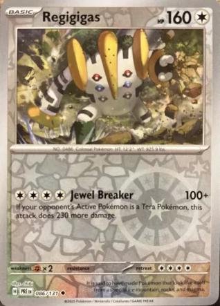 Regigigas 86/131 Prismatic Evolutions