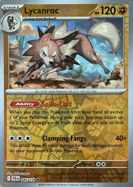 Lycanroc 85/159 Journey Together