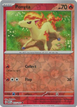 Ponyta 77/165 151
