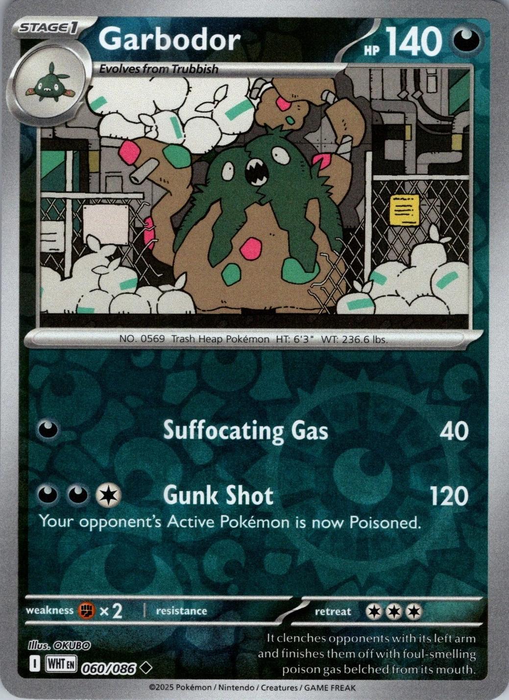 Garbodor 60/86 White Flare