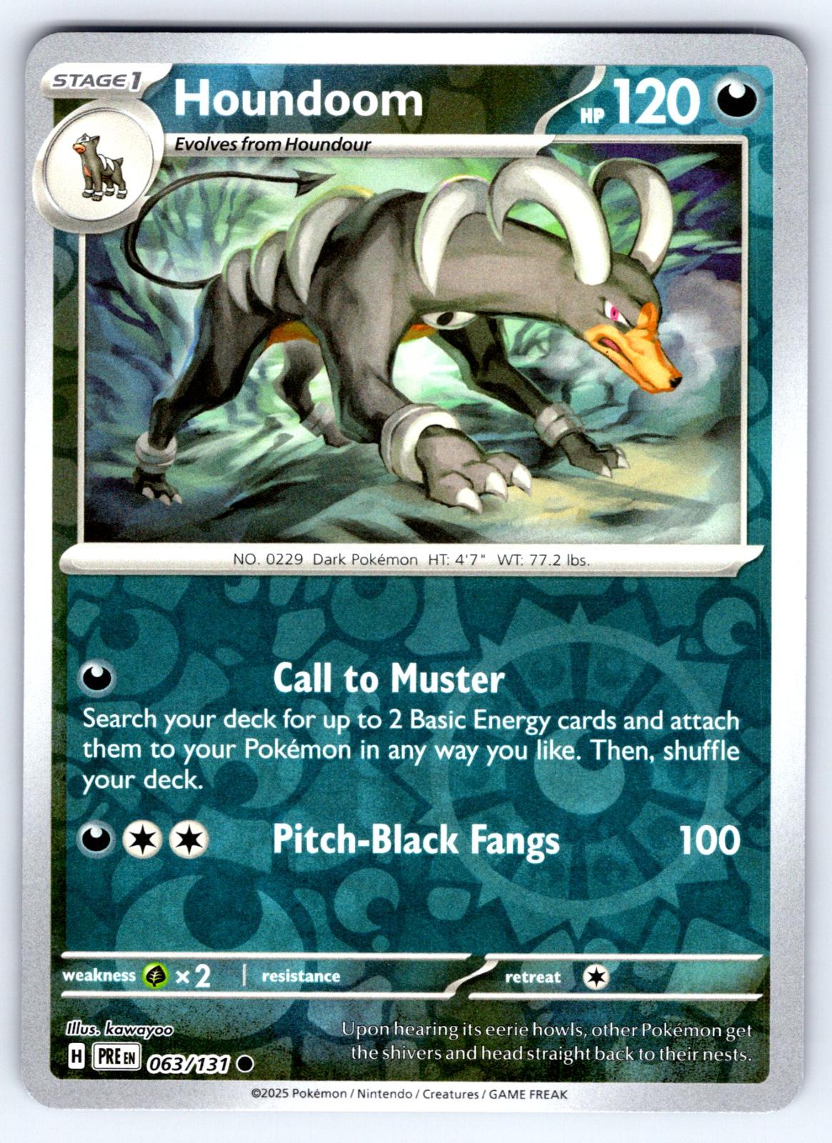 Houndoom 63/131 Prismatic Evolutions