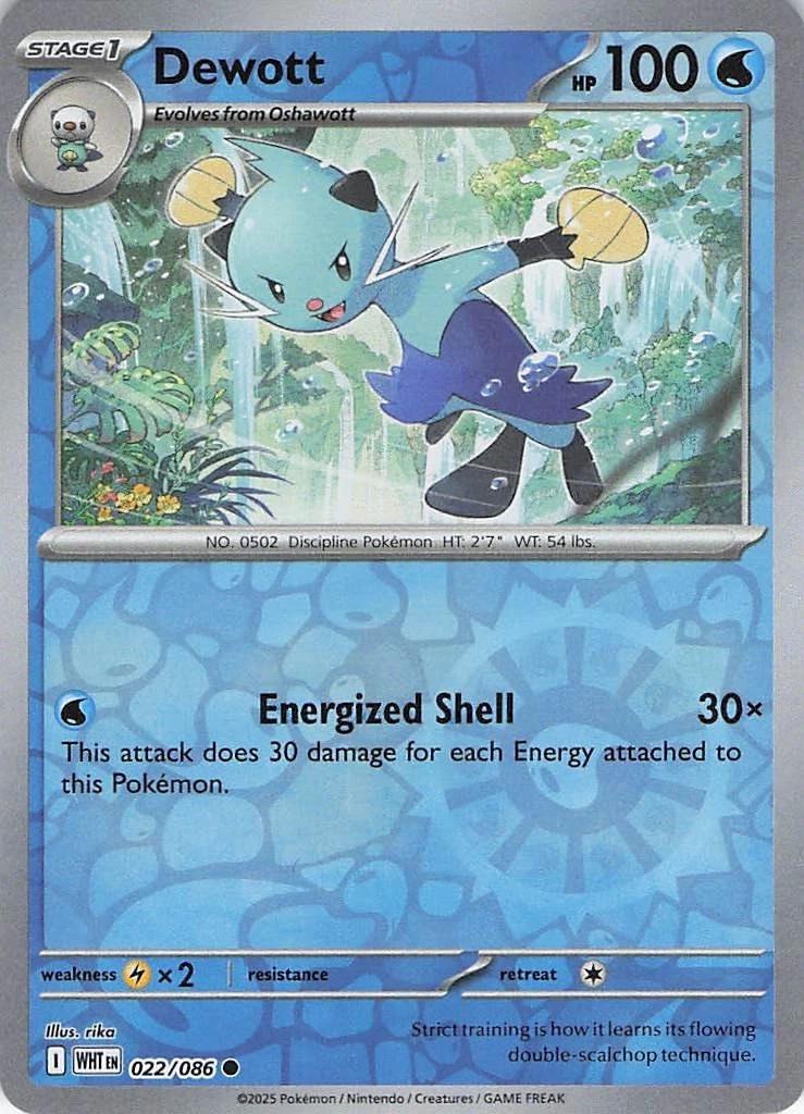 Dewott 22/86 White Flare