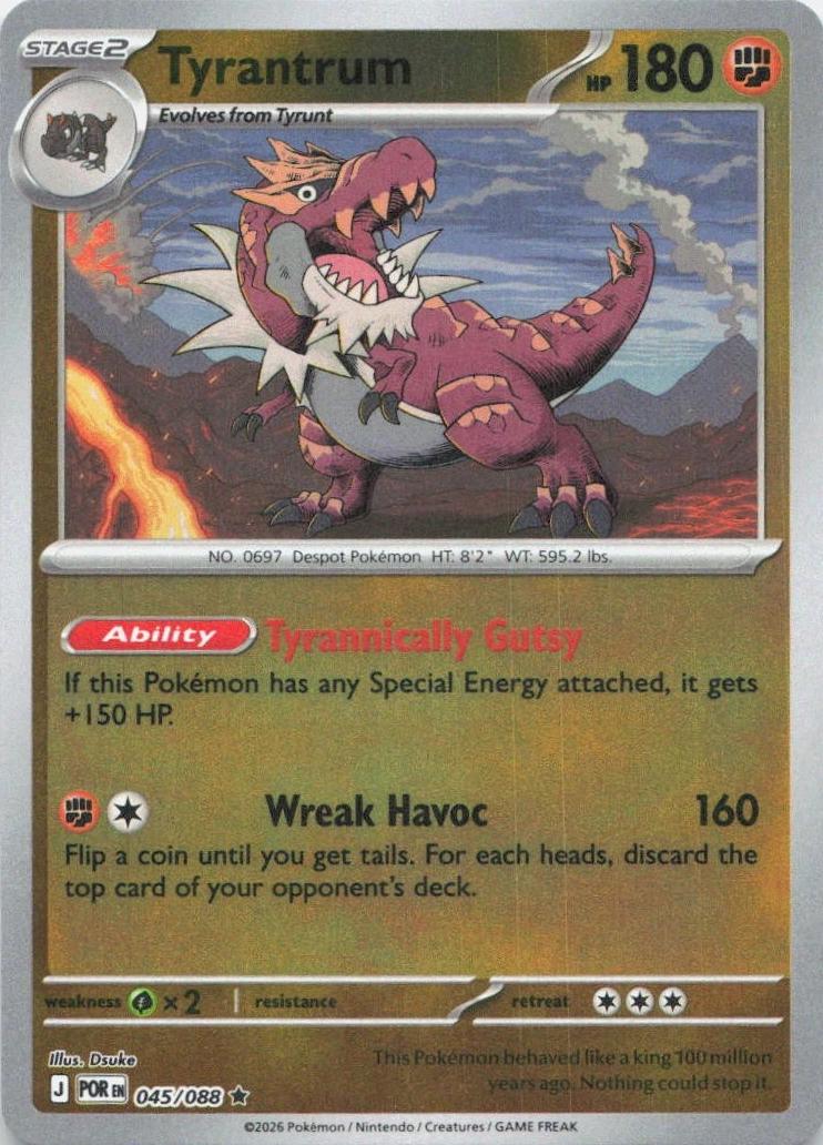Tyrantrum 45/88 Perfect Order