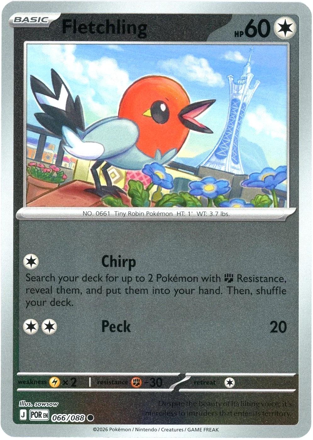 Fletchling 66/88 Perfect Order