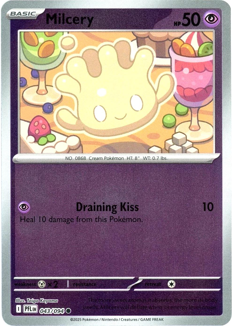 Milcery 43/94 Phantasmal Flames