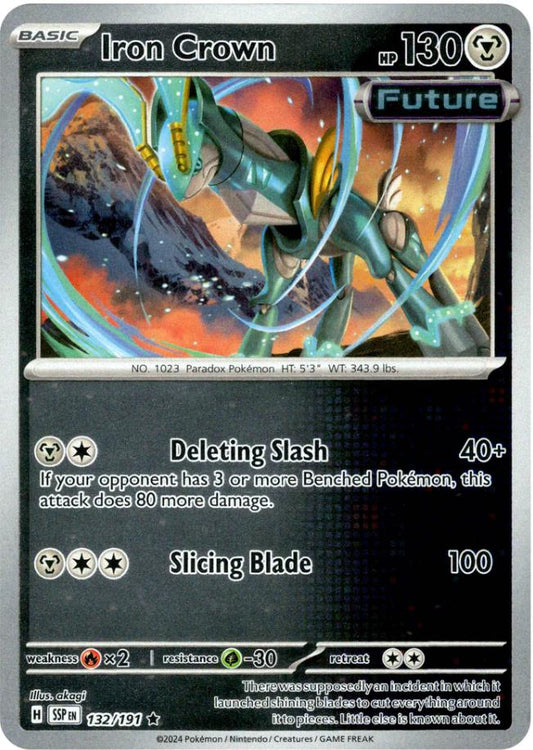 Iron Crown 132/191 Surging Sparks
