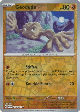 Geodude 74/165 151
