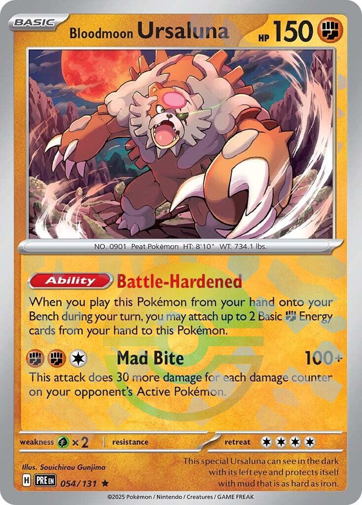 Bloodmoon Ursaluna 54/131 Prismatic Evolutions