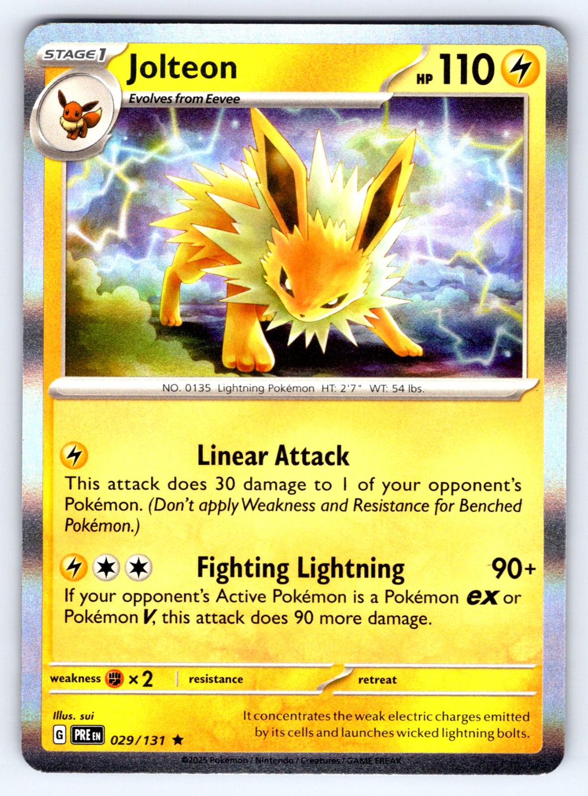 Jolteon 29/131 Prismatic Evolutions