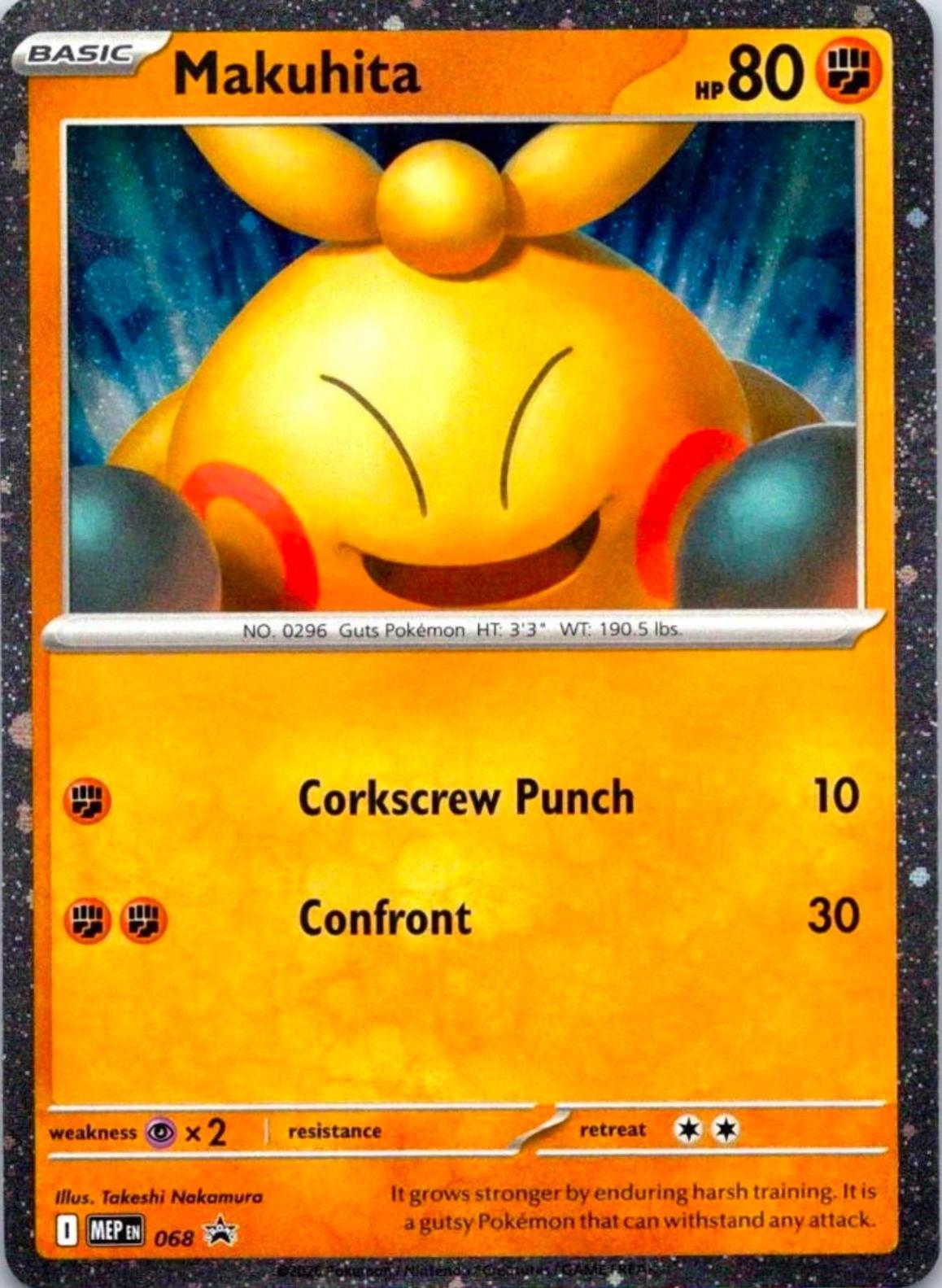 Makuhita 68/89 Mega Evolution Promos