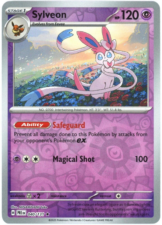 Sylveon 40/131 Prismatic Evolutions