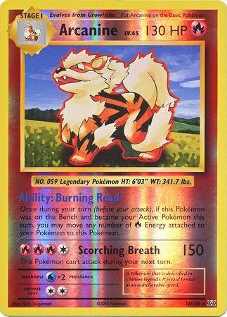 Arcanine 18/108 Evolutions