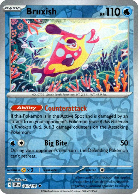 Bruxish 49/191 Surging Sparks