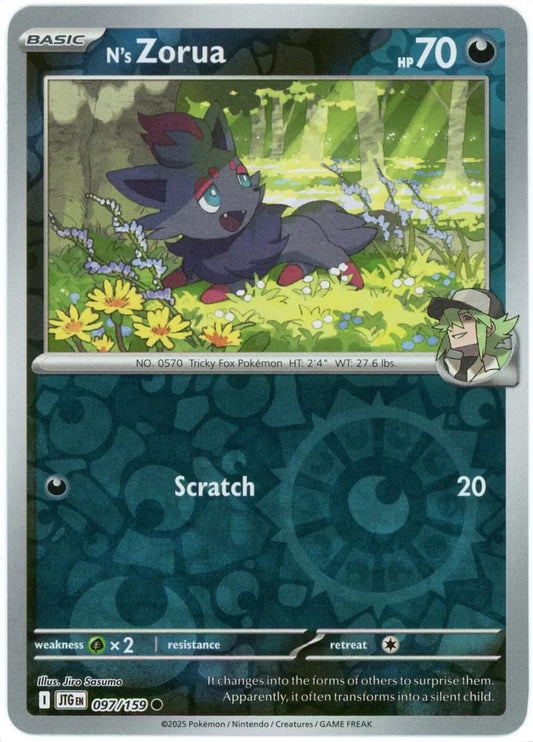 N's Zorua 97/159 Journey Together