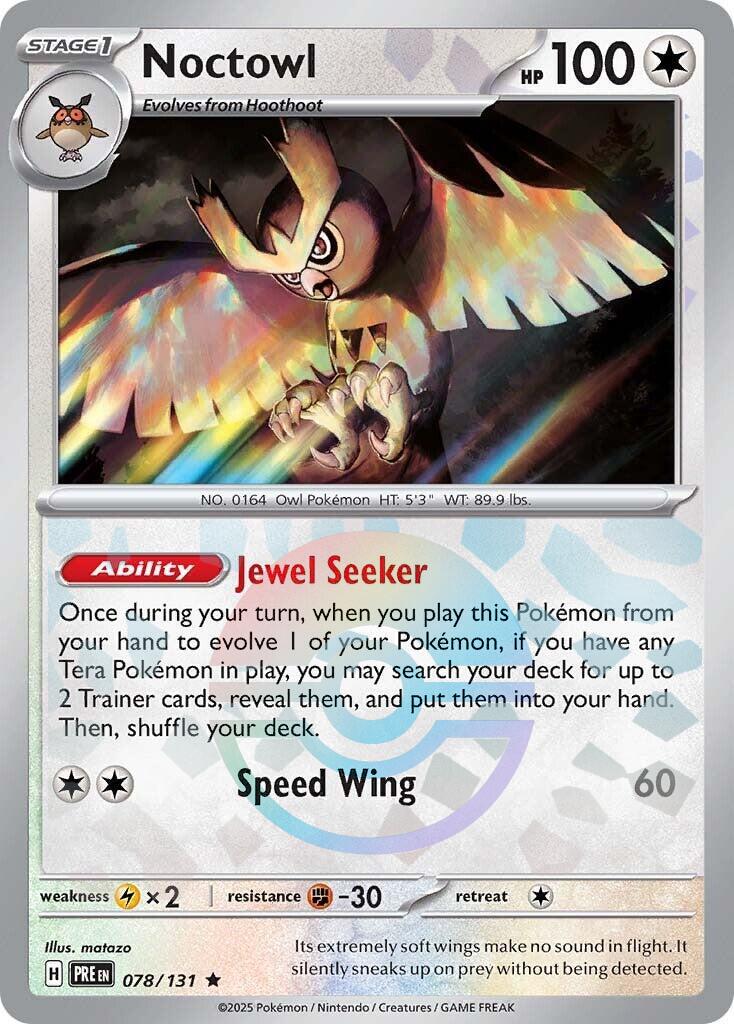Noctowl 78/131 Prismatic Evolutions
