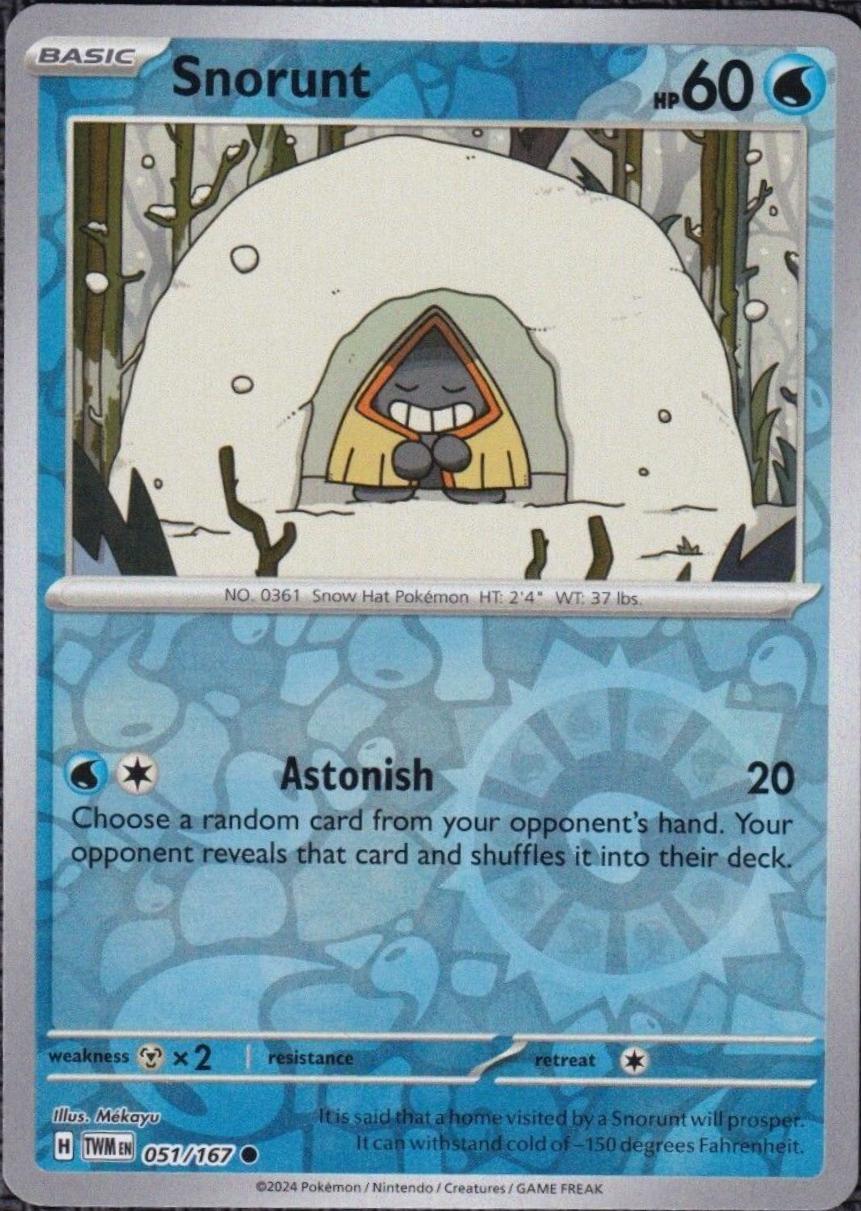 Snorunt 51/167 Twilight Masquerade