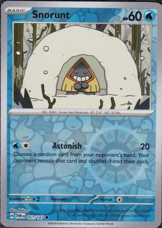 Snorunt 51/167 Twilight Masquerade