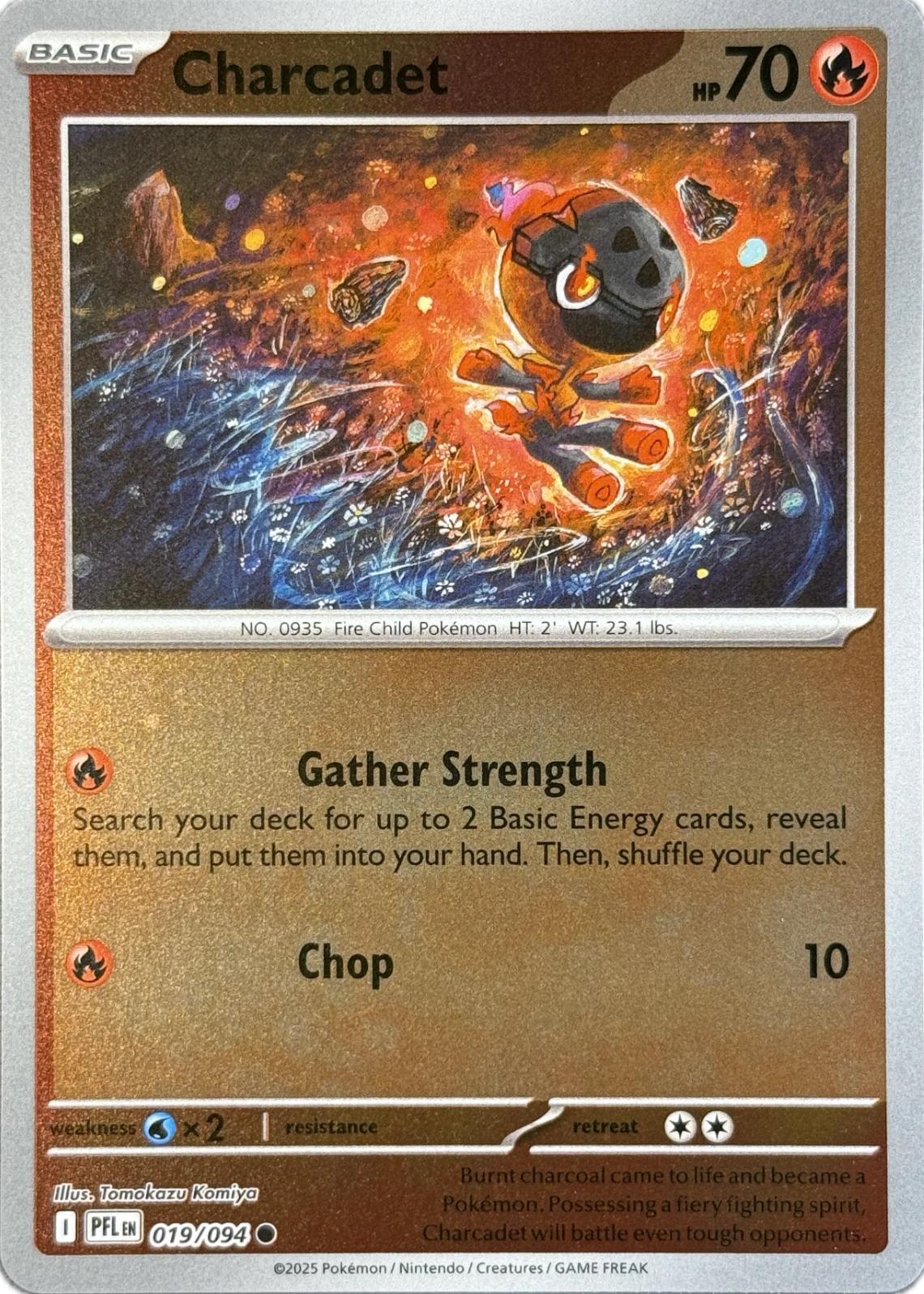 Charcadet 19/94 Phantasmal Flames