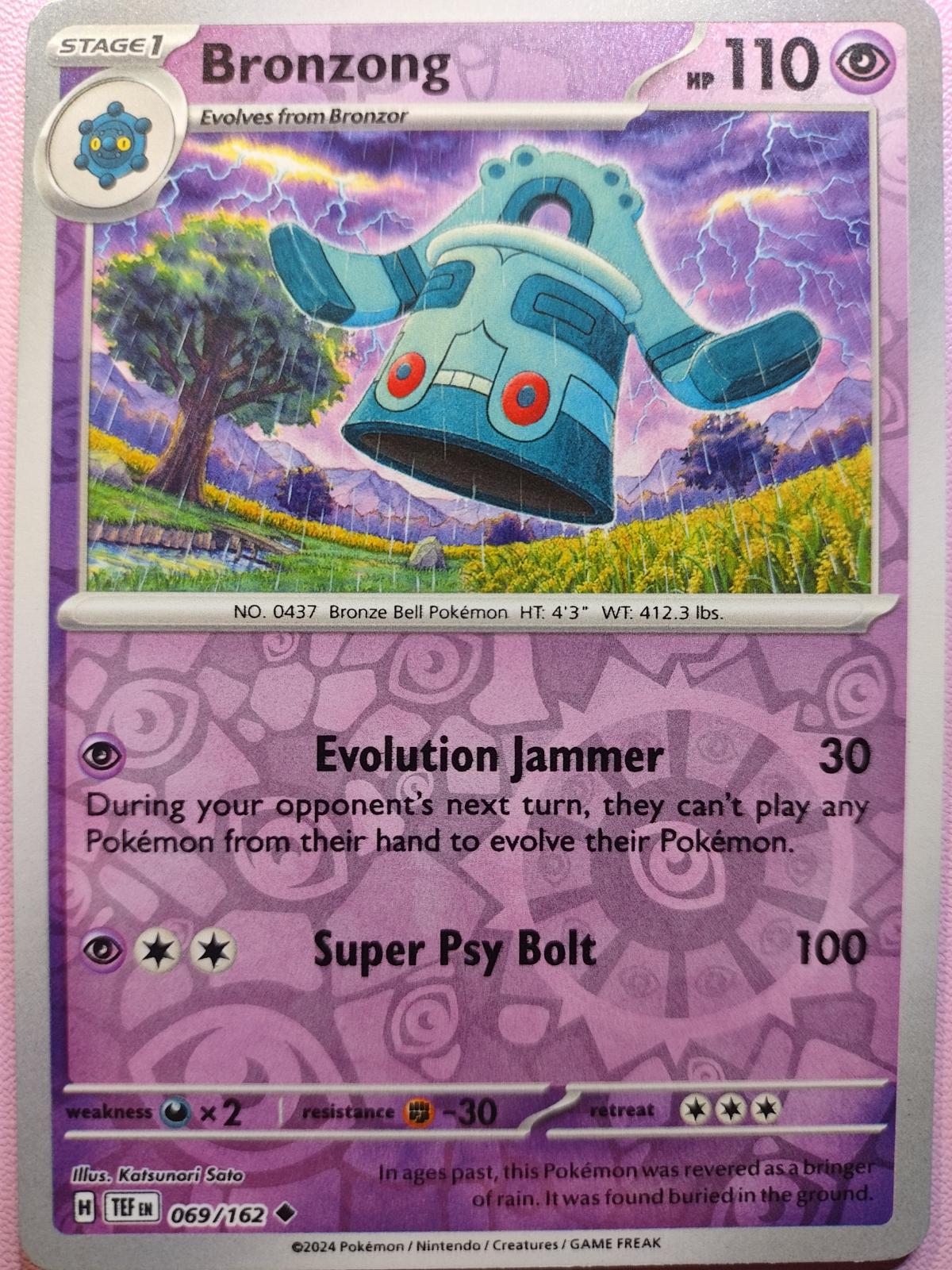Bronzong 69/162 Temporal Forces
