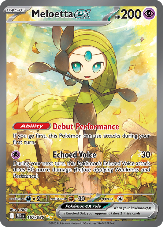 Meloetta ex 167/86 Black Bolt