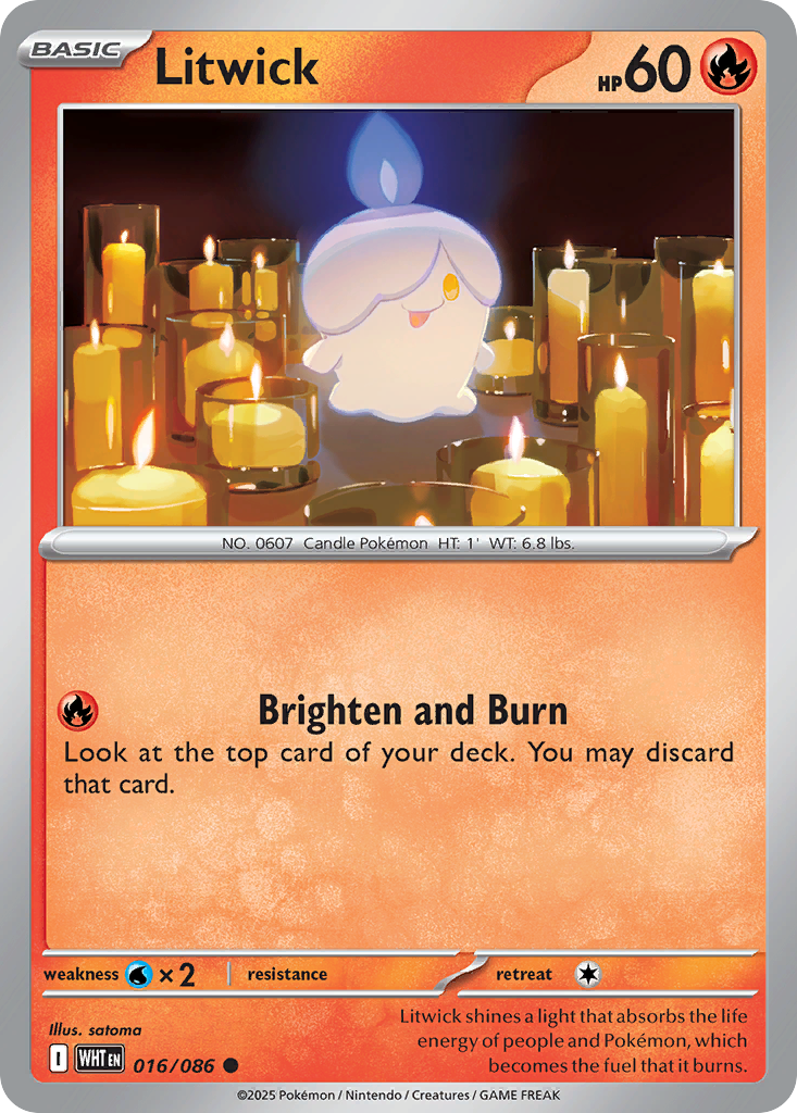 Litwick 16/86 White Flare