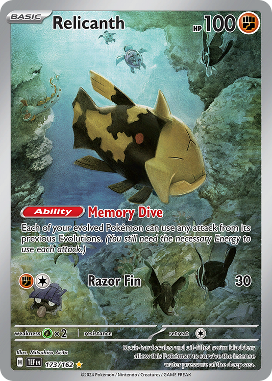 Relicanth 173/162 Temporal Forces