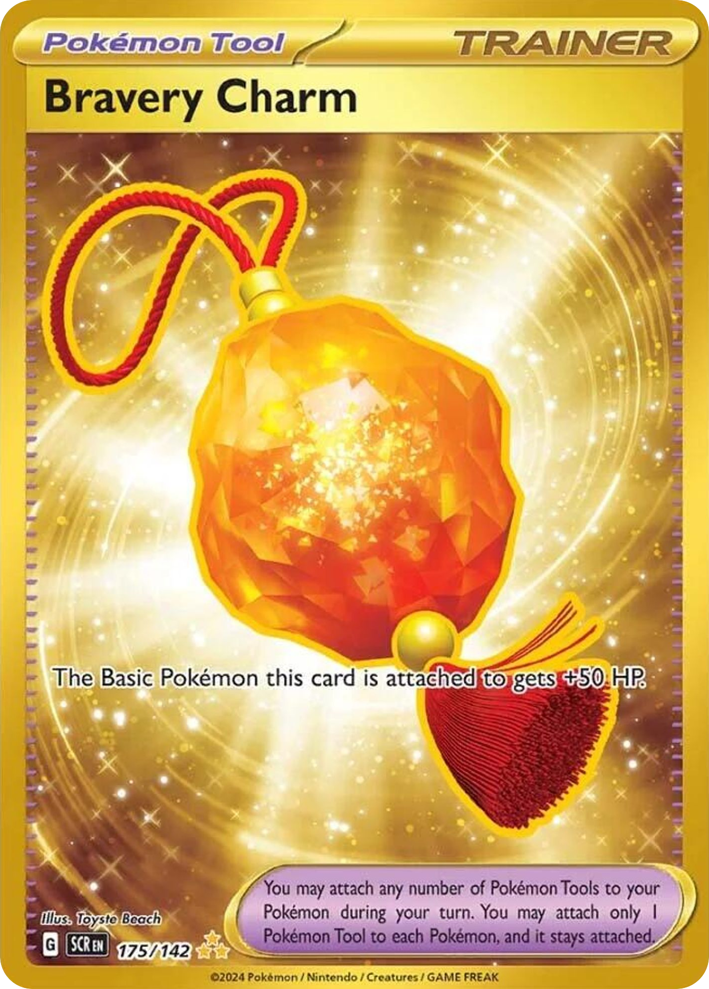 Bravery Charm 175/142 Stellar Crown