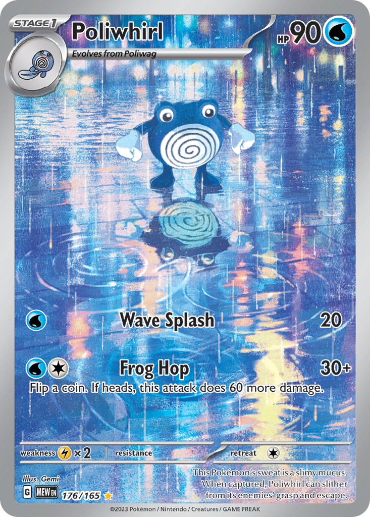 Poliwhirl 176/165 151