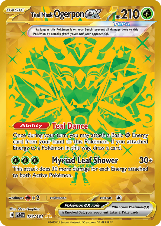 Teal Mask Ogerpon ex 177/131 Prismatic Evolutions