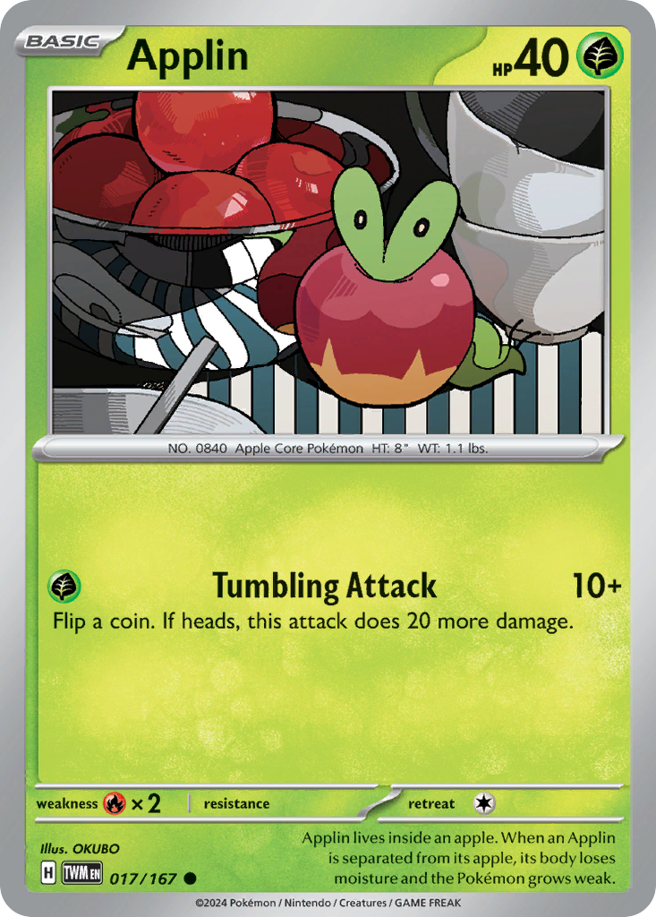 Applin 17/167 Twilight Masquerade