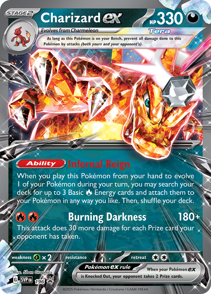 Charizard ex 196/150 Scarlet & Violet Black Star Promos
