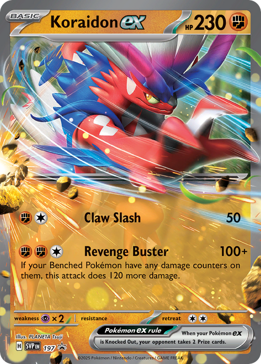 Koraidon ex 197/150 Scarlet & Violet Promos