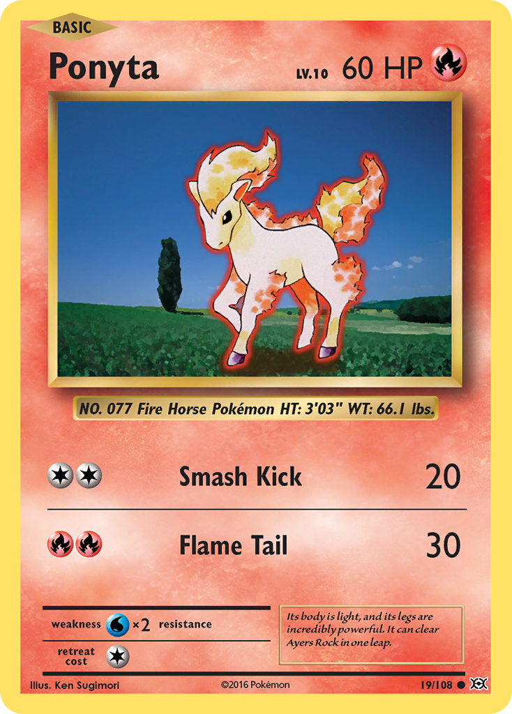 Ponyta 19/108 Evolutions
