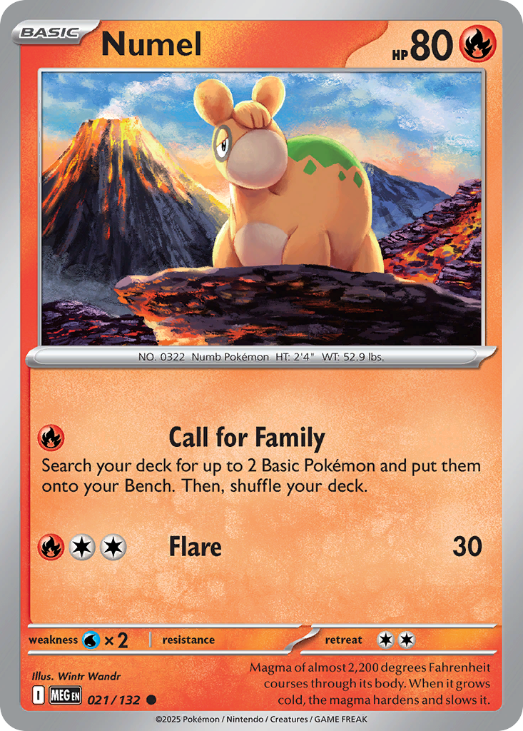 Numel 21/132 Mega Evolution