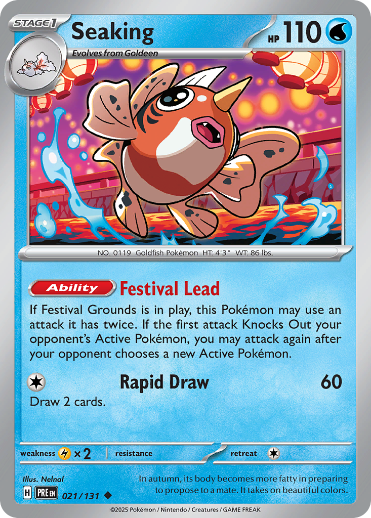 Seaking 21/131 Prismatic Evolutions