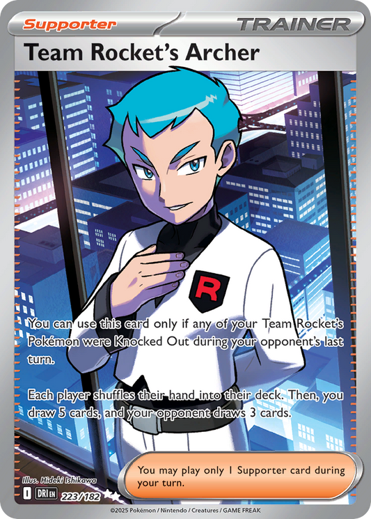 Team Rocket's Archer 223/182 Destined Rivals