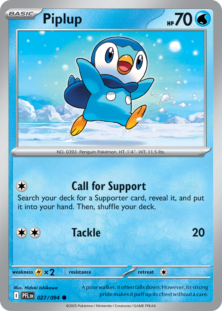 Piplup 27/94 Phantasmal Flames