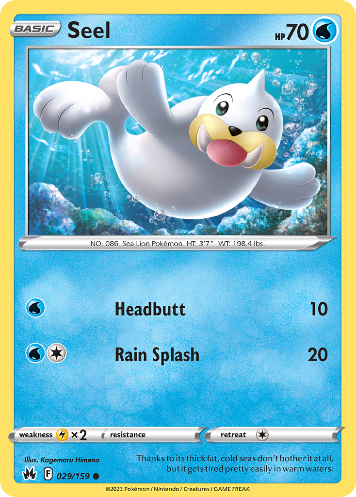 Seel 29/159 Crown Zenith