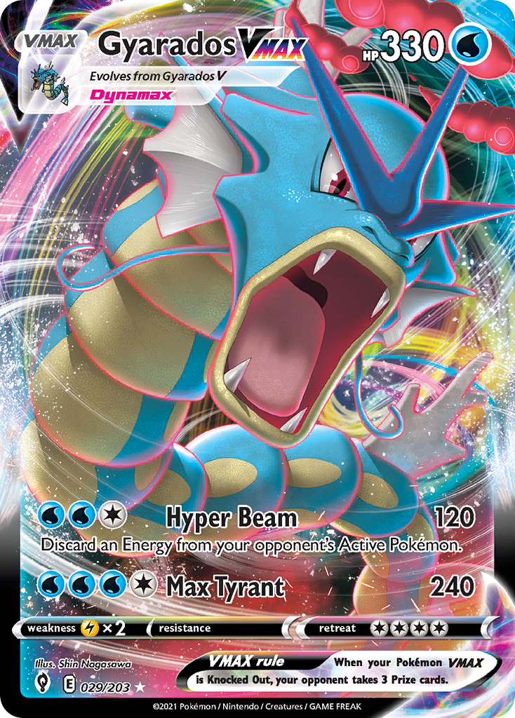 Gyarados VMAX 29/203 Evolving Skies