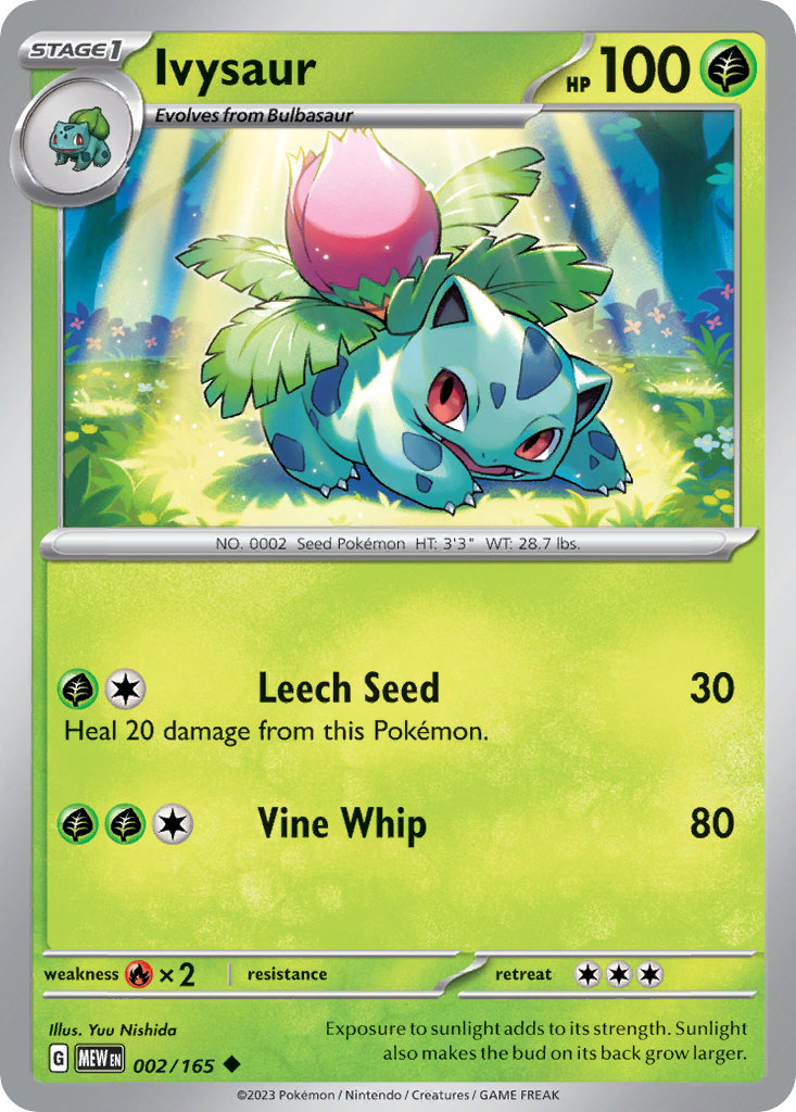 Ivysaur 2/165 151