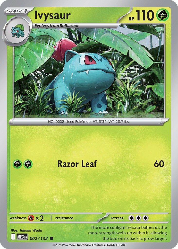 Ivysaur 2/132 Mega Evolution